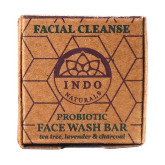 Indo Naturals - Wholesale Facial Cleanser - FACIAL CLEANSE: Face Wash - Probiotic Soap Bar2