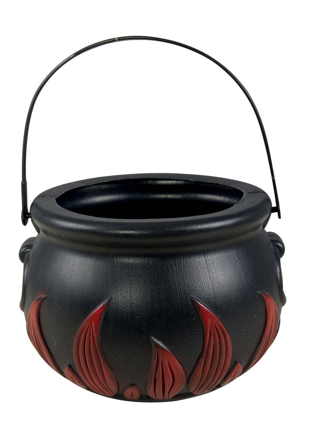 P'tit Clown - Wholesale Costume - Unisex - Witch's Cauldron With Flames - Ø 17 cm0