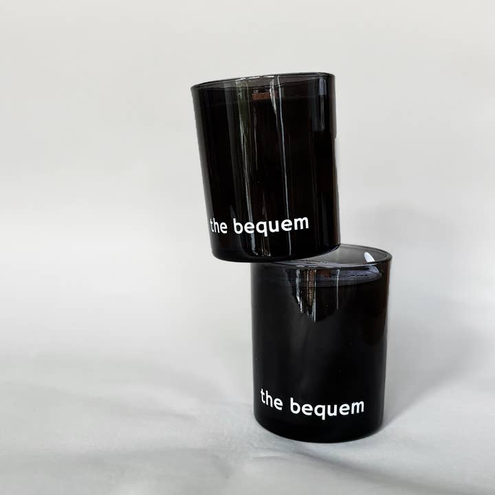 the bequem - Wholesale Jar/Filled Candle - Bergamot & Oakmoss Soy Wax, Wooden Wick Candle1