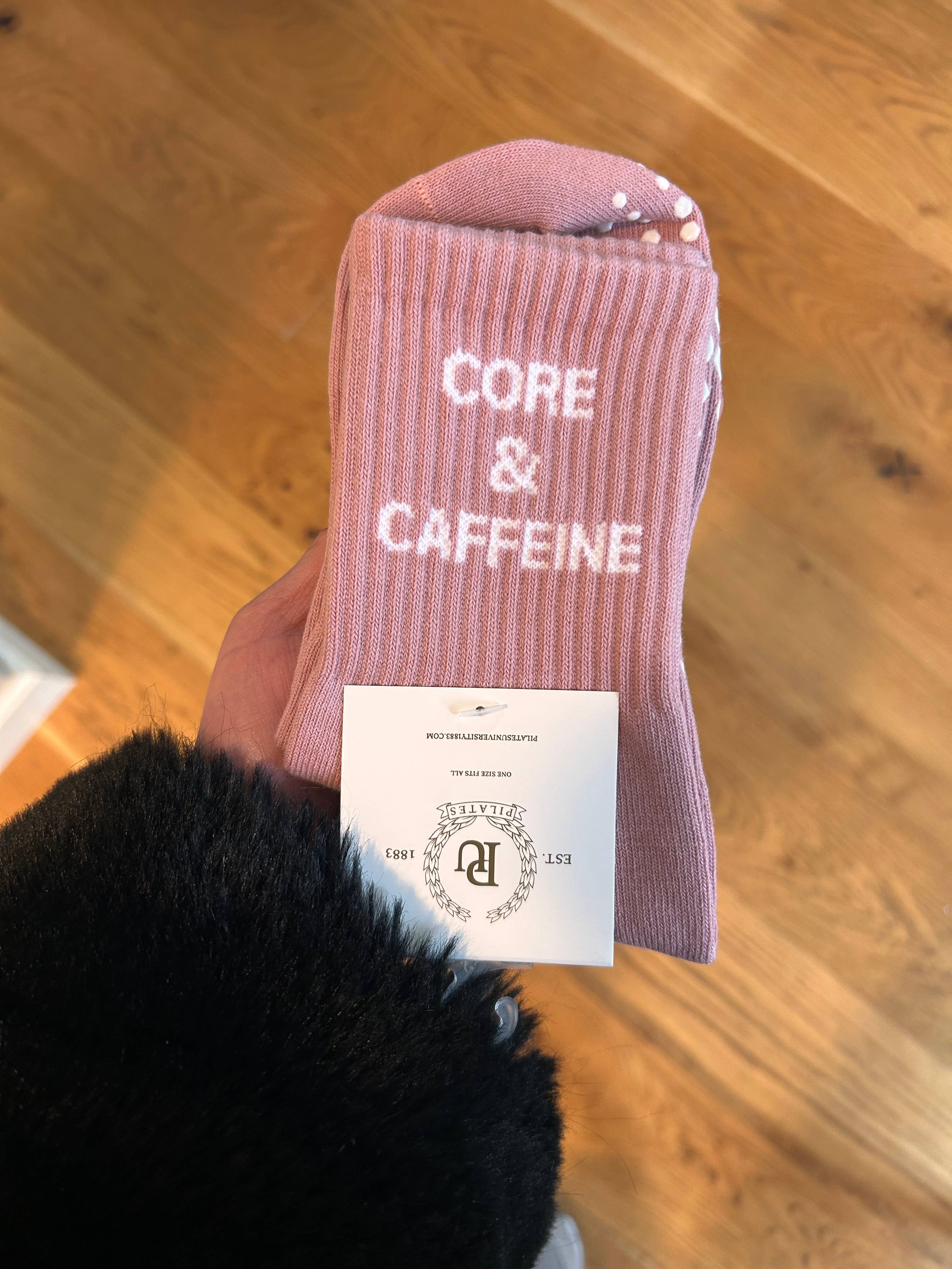 Pink CORE & CAFFEINE for wholesale on Faire1