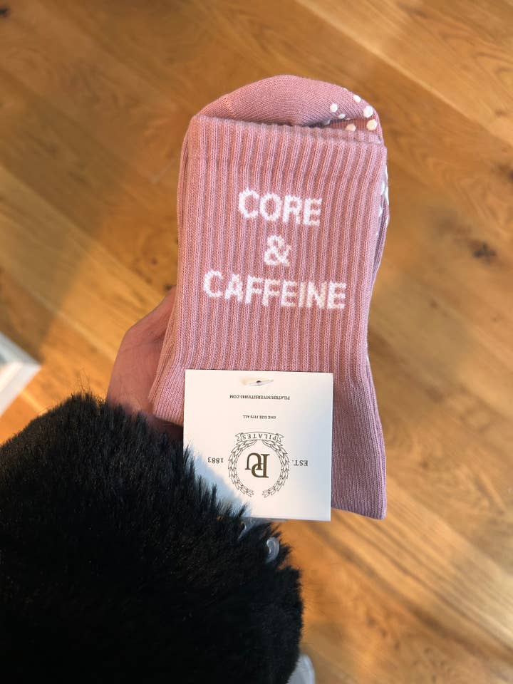 Pink CORE & CAFFEINE for wholesale on Faire1