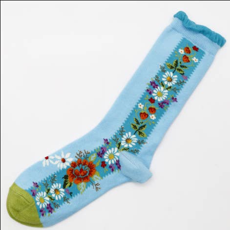 Scandinavian Specialties - Wholesale Socks - Women's - Ozone Women's Folklore Sock2