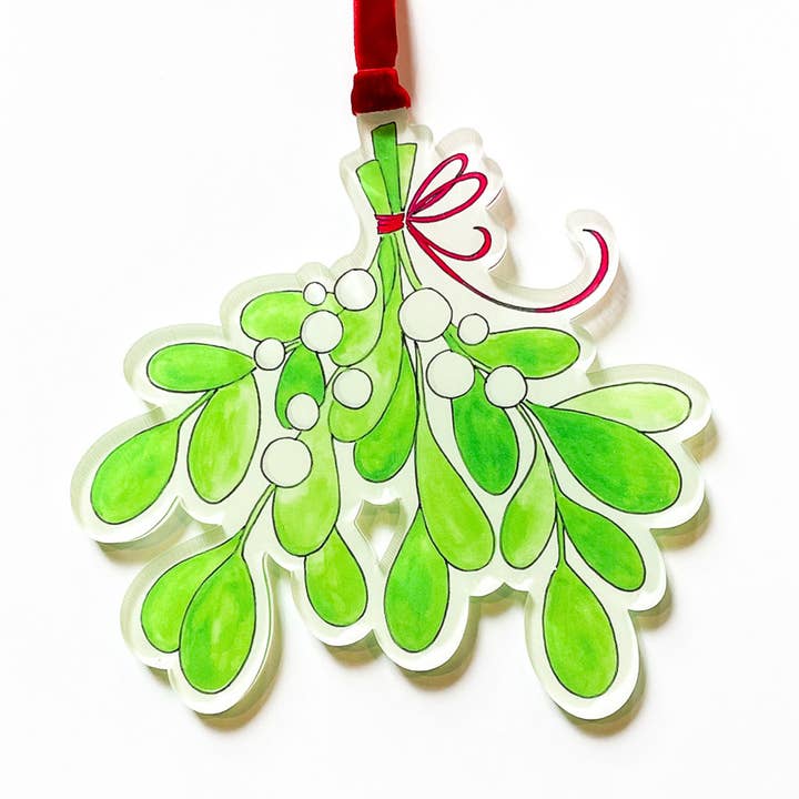 "MISTLETOE" Oversized Ornament for wholesale by LO in LONDONĀ®