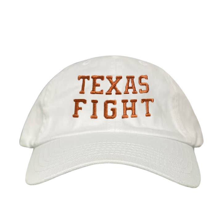 Last Stand Hats, LLC - Wholesale Baseball Cap - Unisex - Texas Longhorns Texas Fight Embroidered Hats / UT9154 / MM14