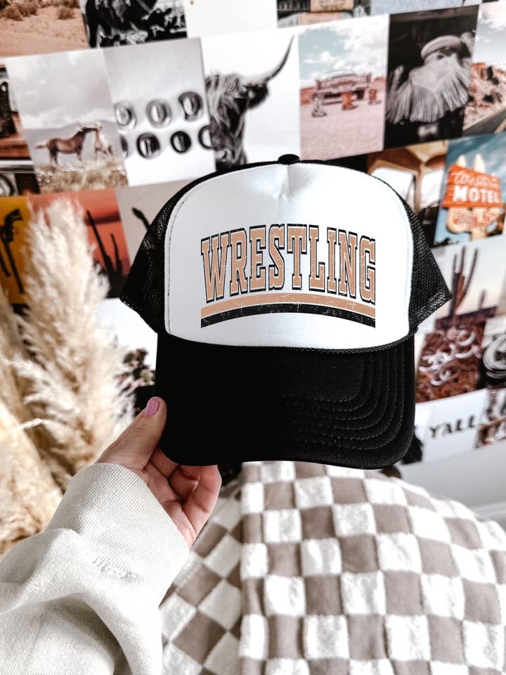 Casquette de camionneur de lutte pour la vente par 1/2 Penny Wholesale