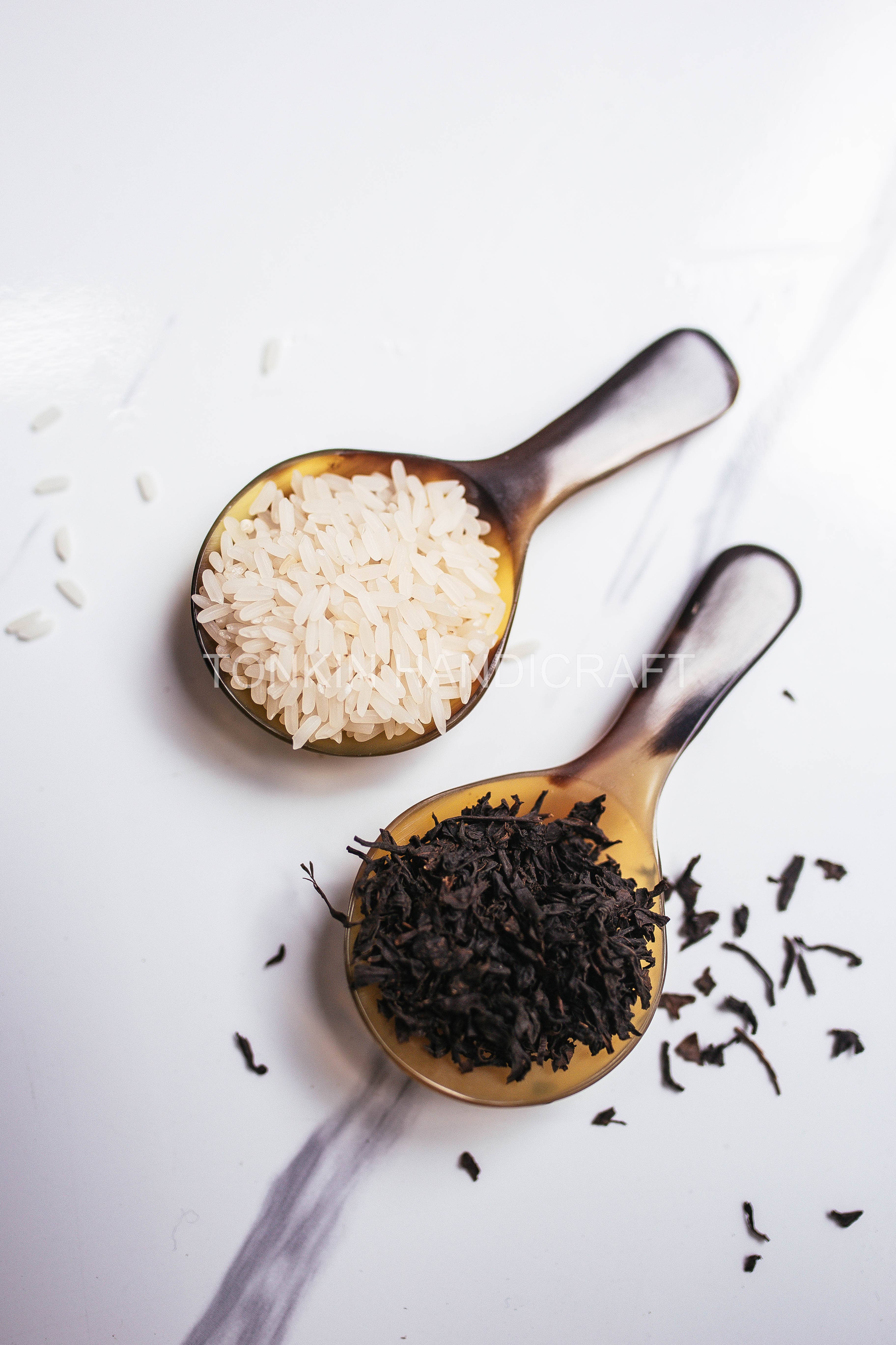 Tonkin Handicraft - Vendita all'ingrosso Cucchiai da cucina - Cucchiaio in Corno di Bufalo S197