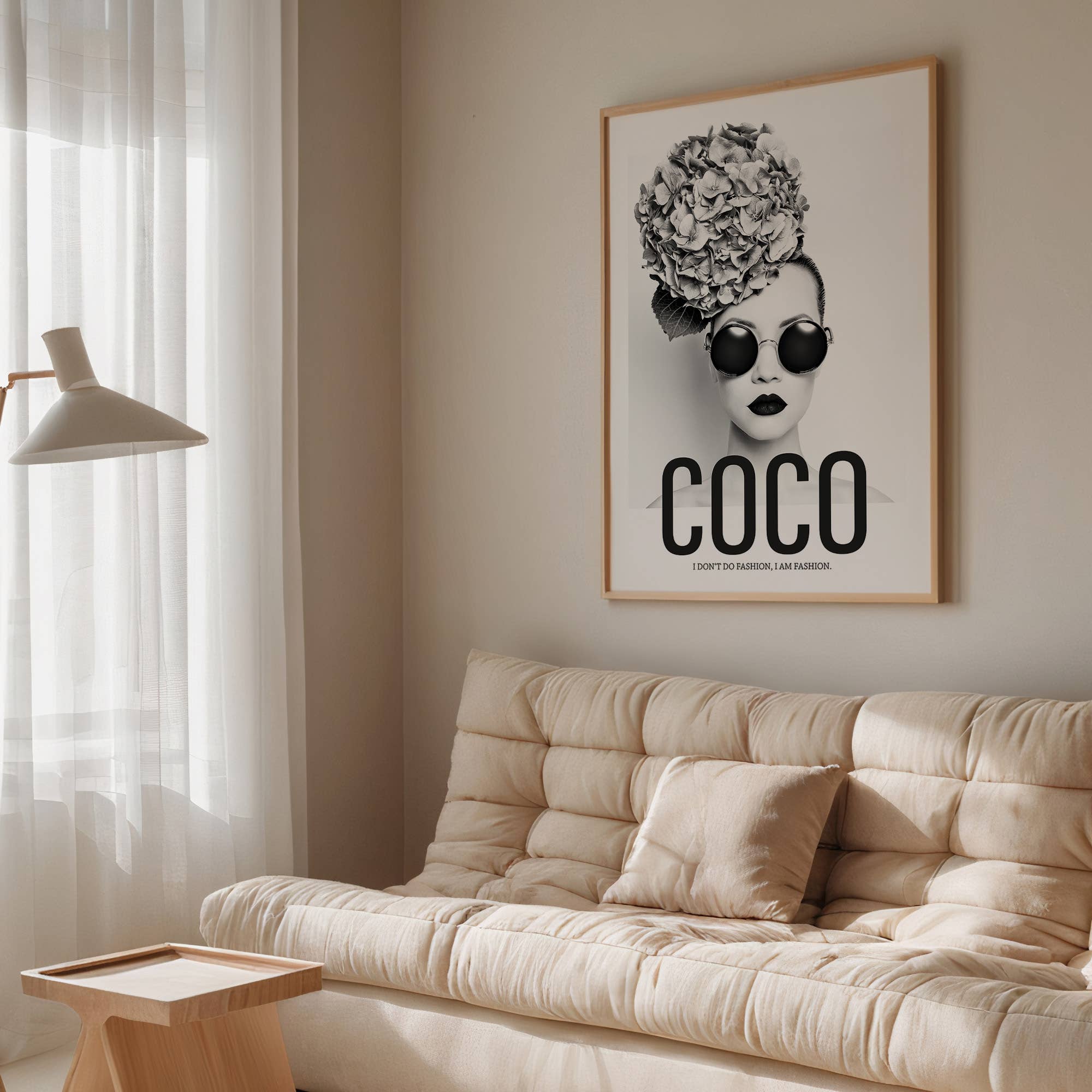 Tales by Jen - Wholesale Poster - Coco - I don't do fashion poster. I am fashion'2