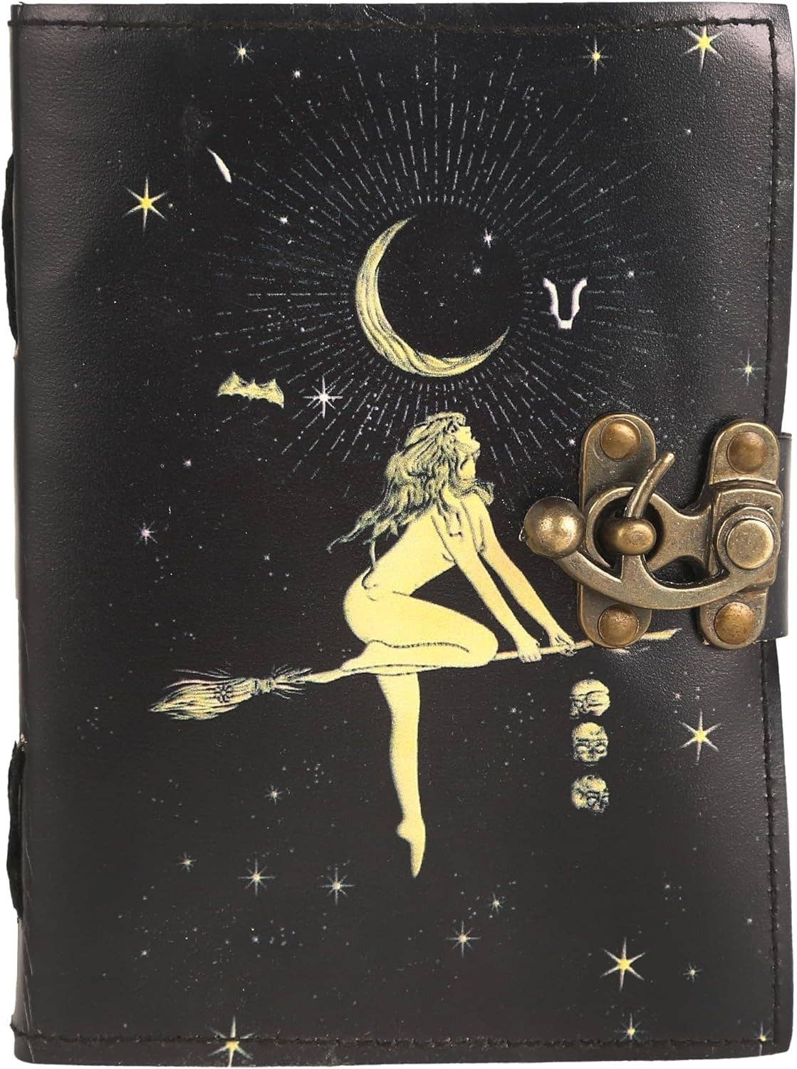 Tuzech Leather – wholesale Journal och dagbok – TUZECH läderklätt anteckningsbok med grimoirestil och ojämna kanter för män och kvinnor48