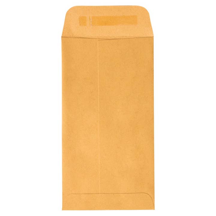 JAM PAPER - Wholesale Envelopes - #7 Coin Recycled Envelopes with Peel and Seal Closure2