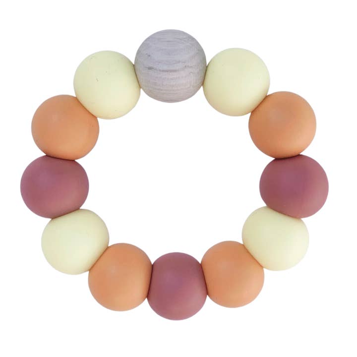 Nolah – wholesale Teether (not clip-on) – Baby – Chunky Silicone Teething Ring