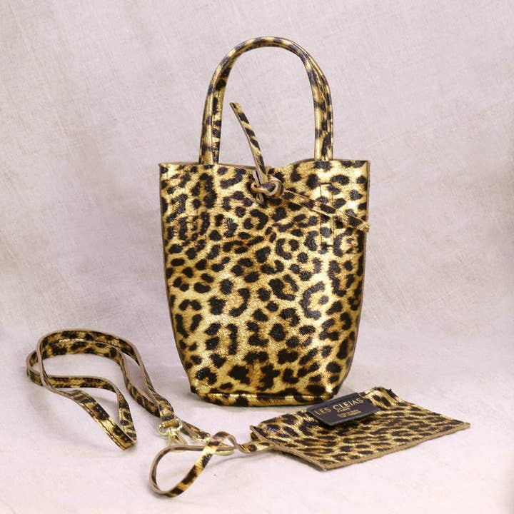 Mini Leather Crossbody Tote Bag for wholesale by Les Cleias