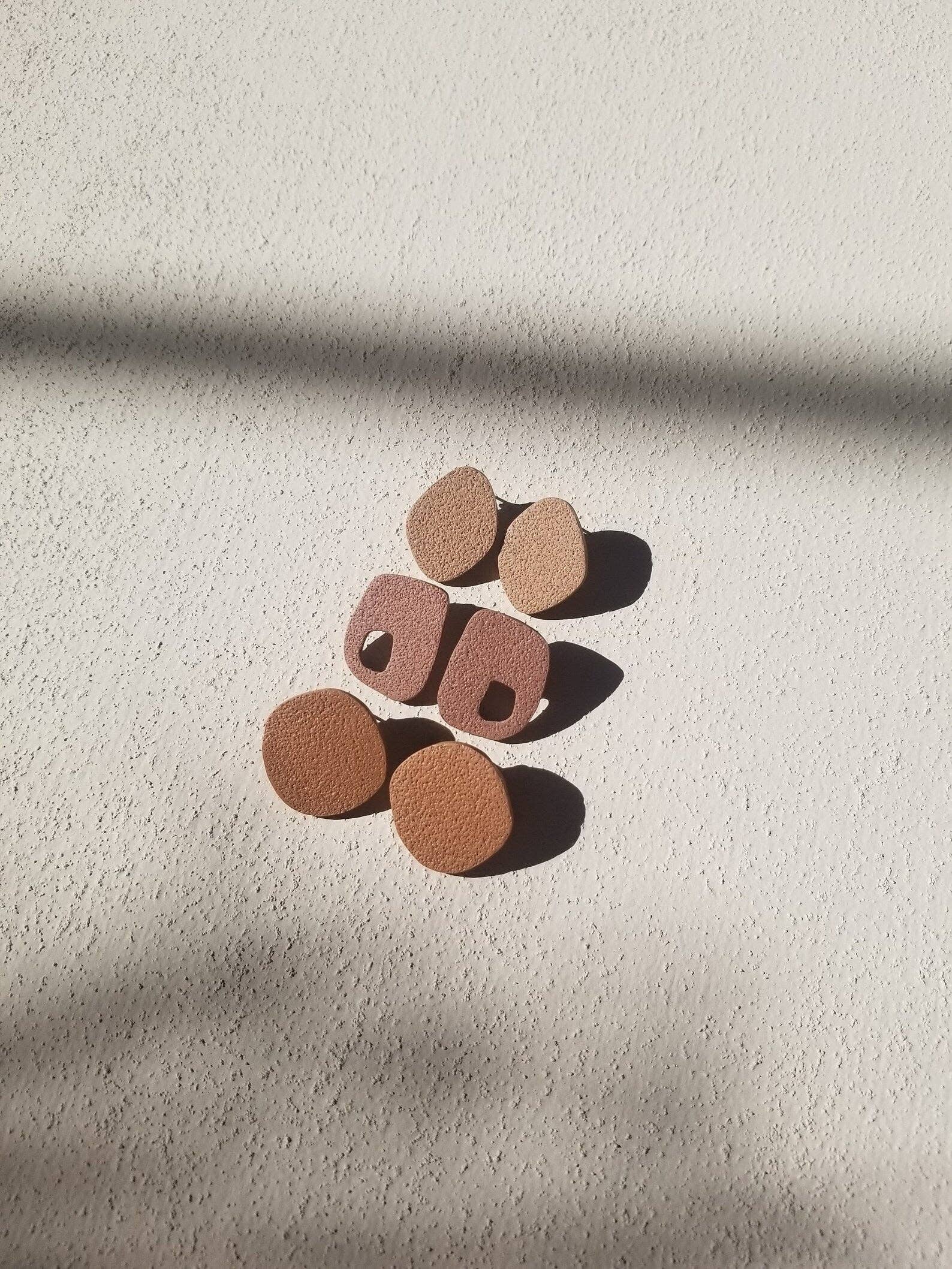 That Clay Girl Co. - Wholesale Stud/Post Earrings - RUSKA #5 | Polymer Clay Earrings | Stud Pack | 3 Pack Studs0