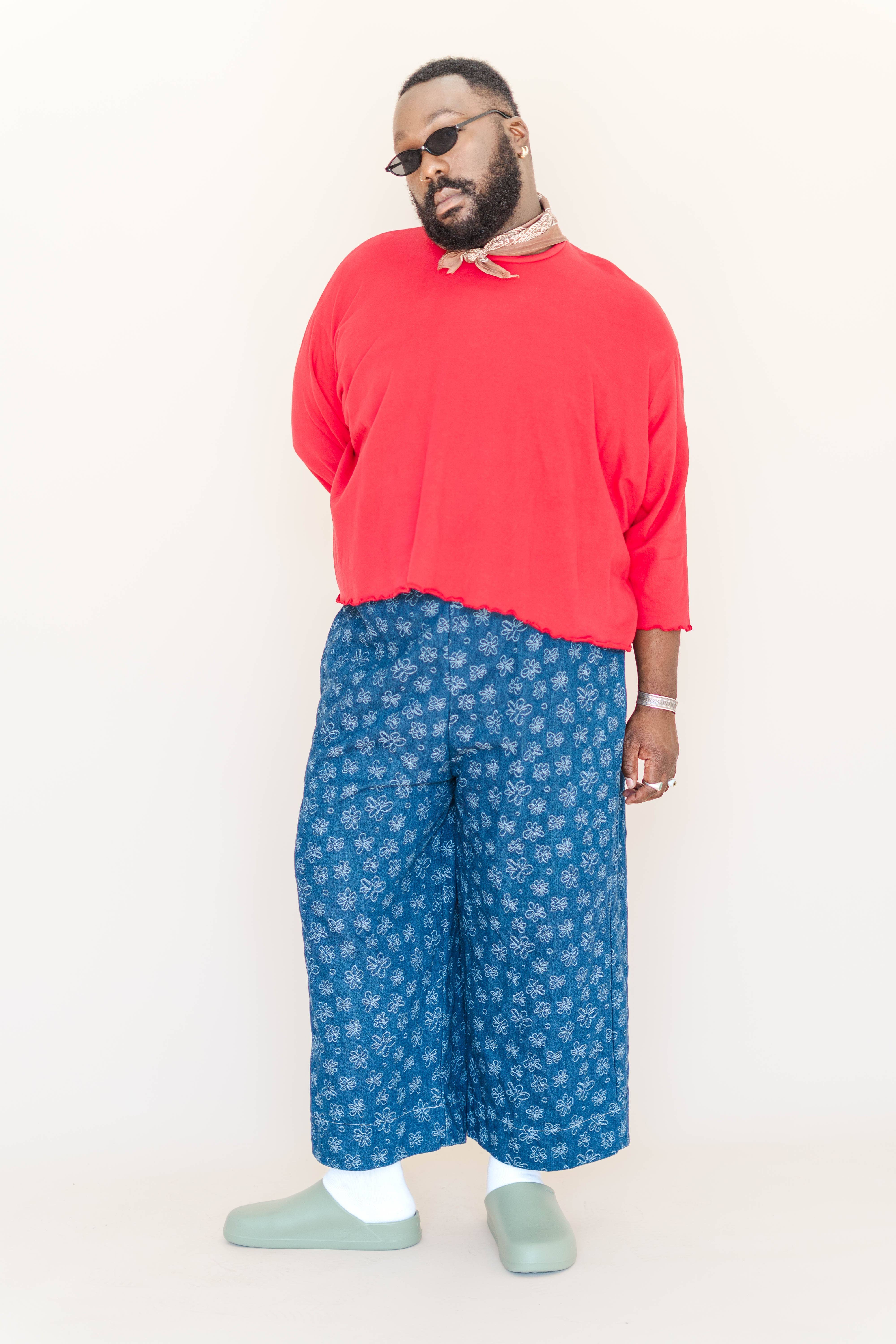 Nettle Studios - Wholesale Sweatshirt - Unisex - Size Inclusive Plus Size Gender Neutral Red Sweatshirt Tee8