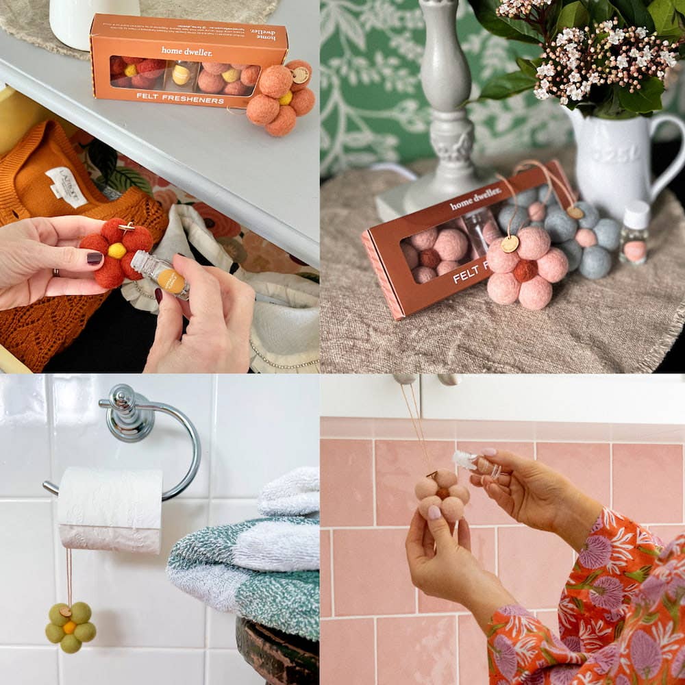 Home Dweller - Wholesale Air freshener - Felt Freshener + Refills + Testers Starter Pack12