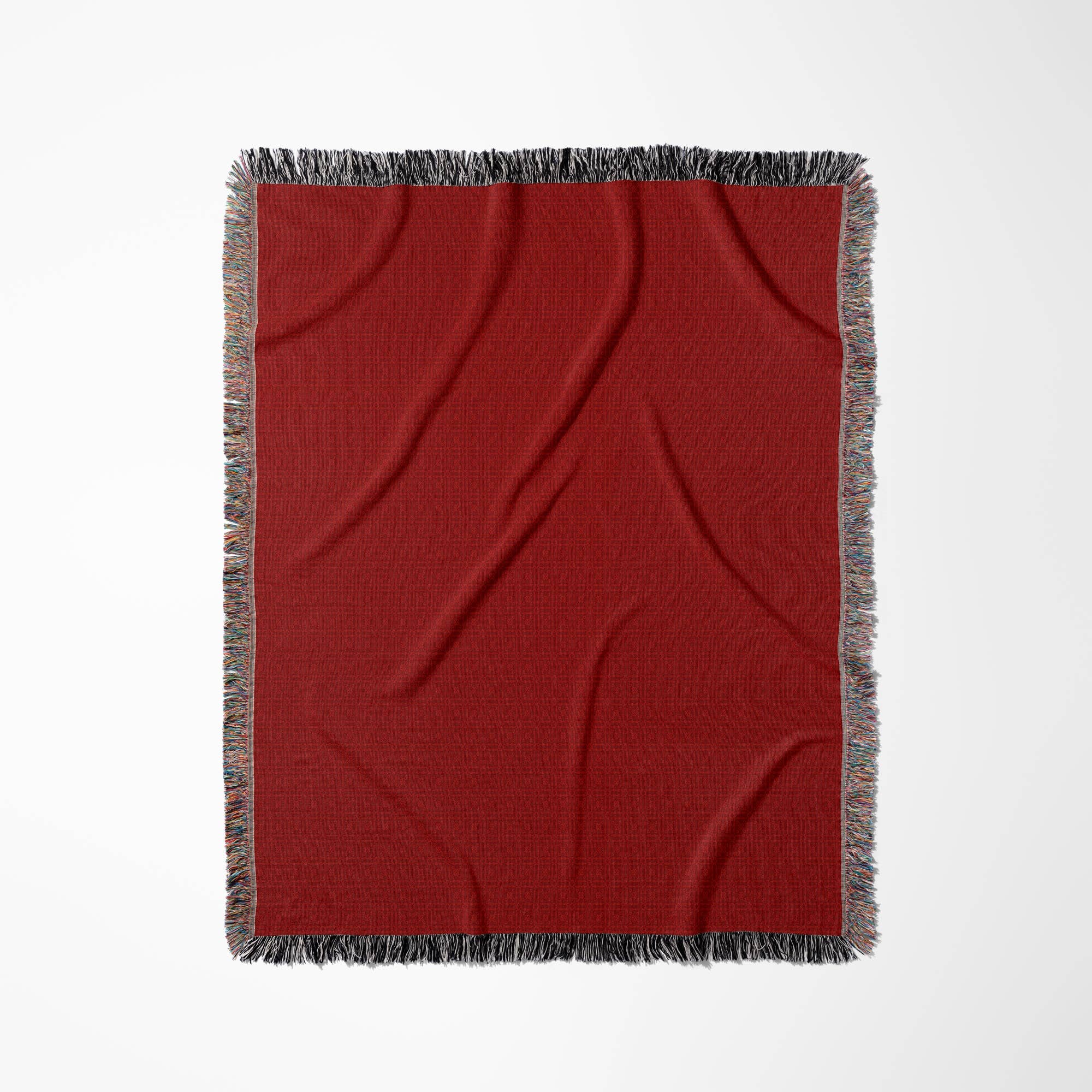 3dRose - Wholesale Throw Blanket - 3dRose, Dark Red and Light Red Square Patterns, Blanket0