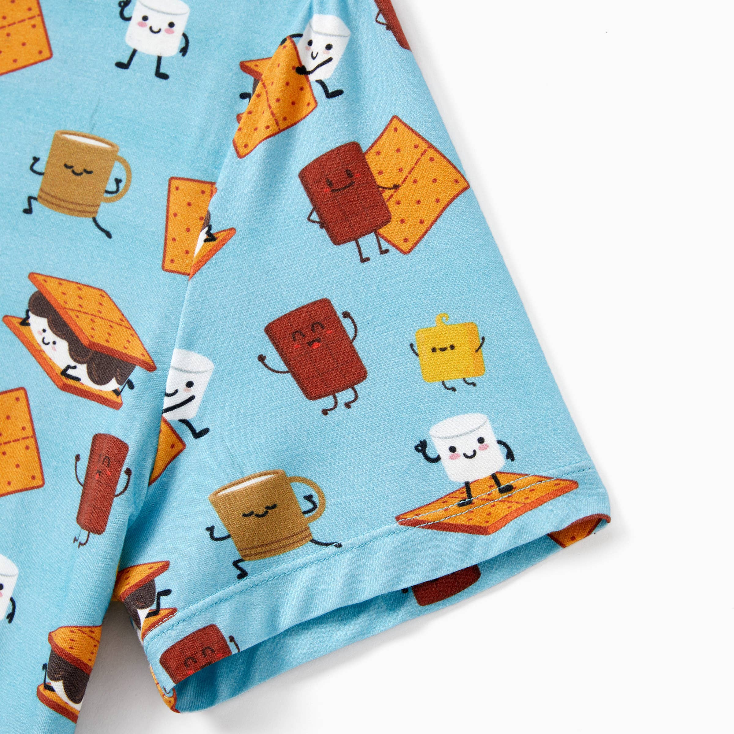 Green Bamboo Family Matching PJs Sets Cute Tops & Long Pants for wholesale on Faire19