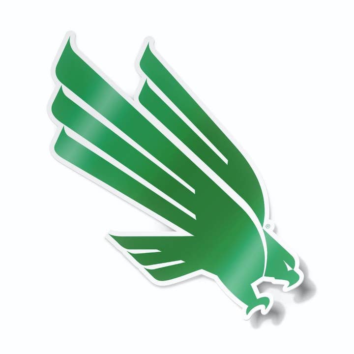 Nudge Printing - Wholesale Sticker - University of North Texas Diving Eagle Car Decal0