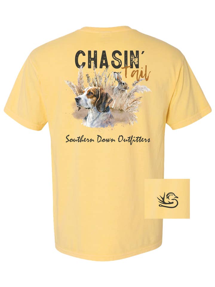 Southern Down Outfitters - Wholesale Screen Printed T-Shirt - Unisex - Chasin Tail Tee