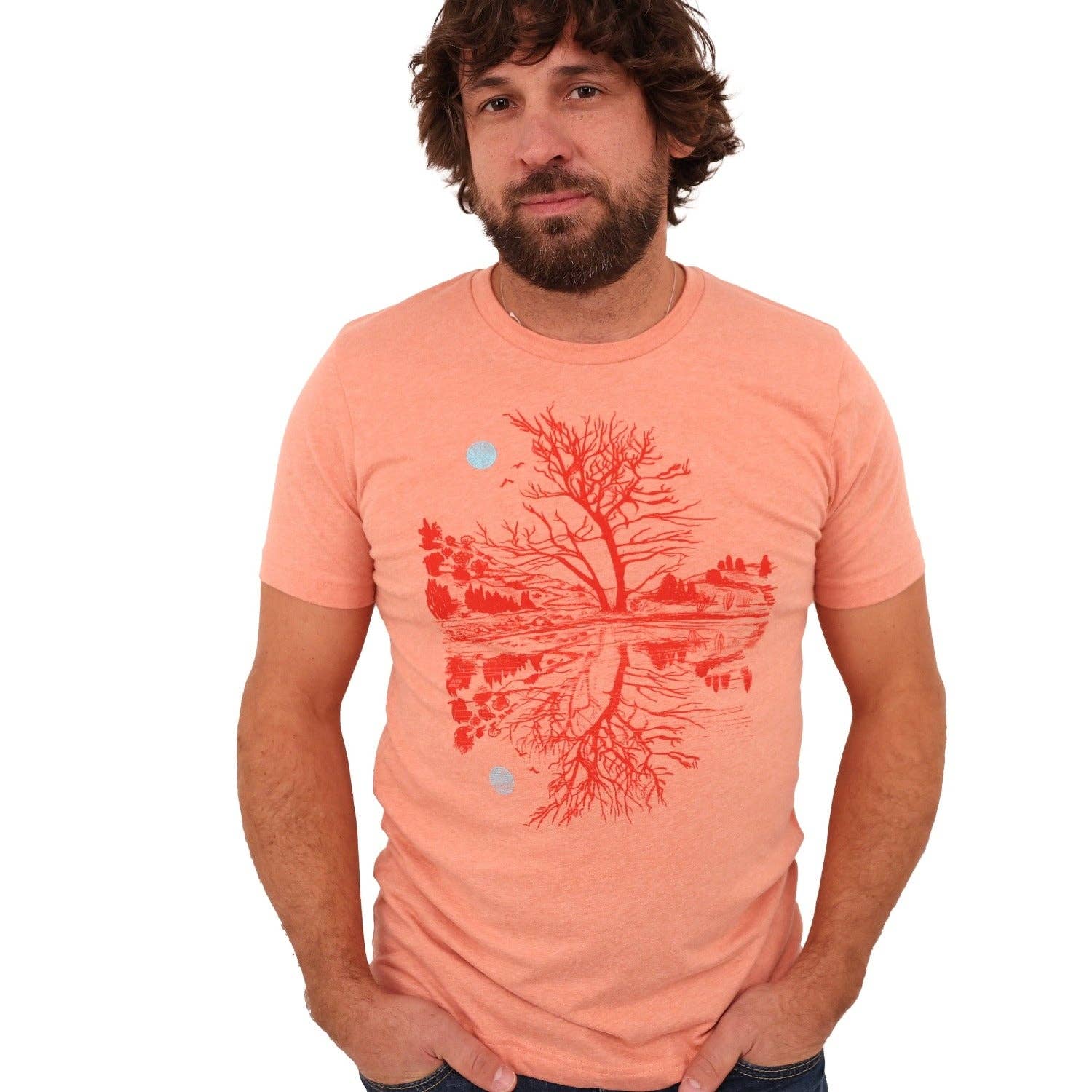 Slow Loris – wholesale T-shirts med screentryck – Herr – Reflektion T-shirt9