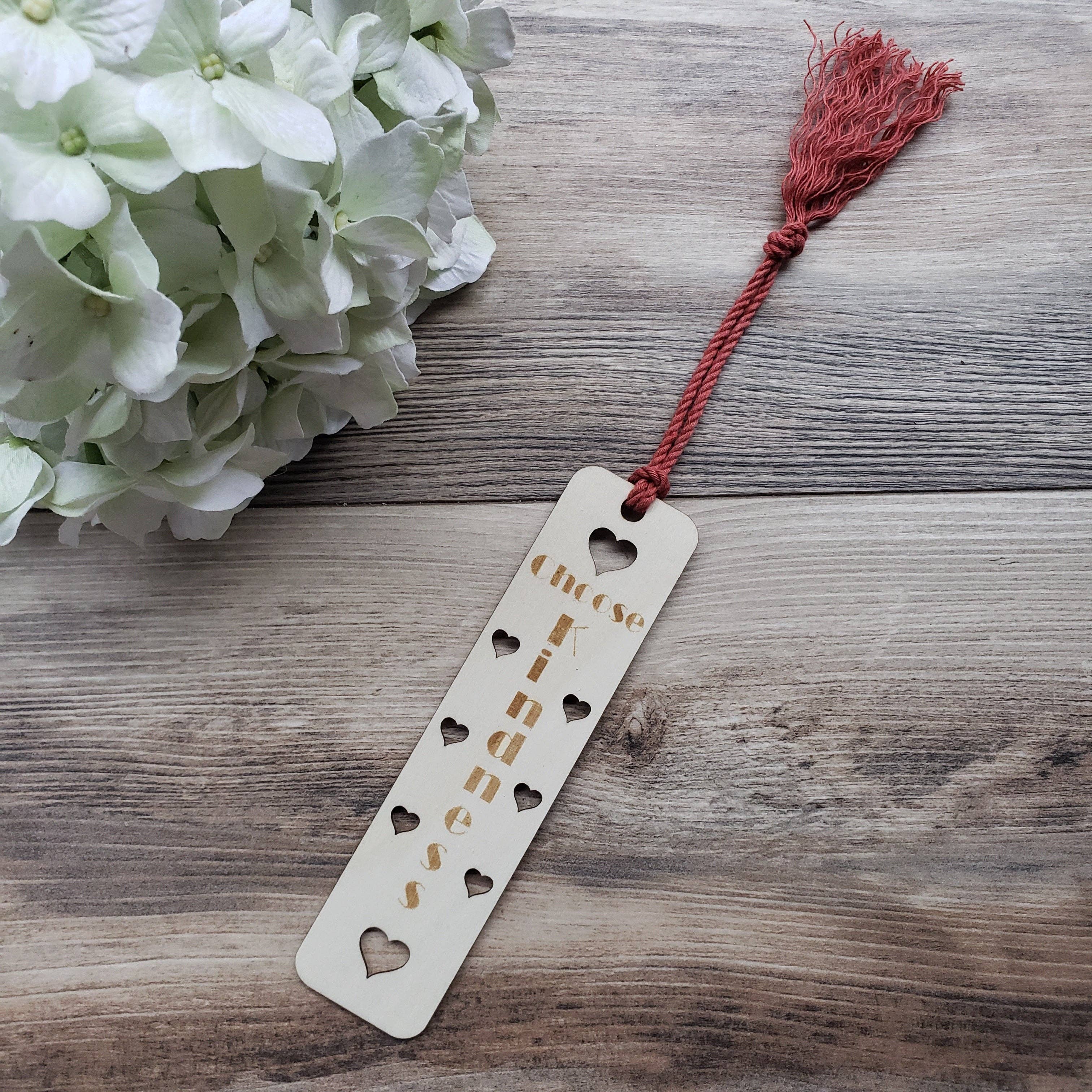 Gone Rogue Boutique - Wholesale Bookmark - Small Bookmark with cotton tassel- 10 versions9