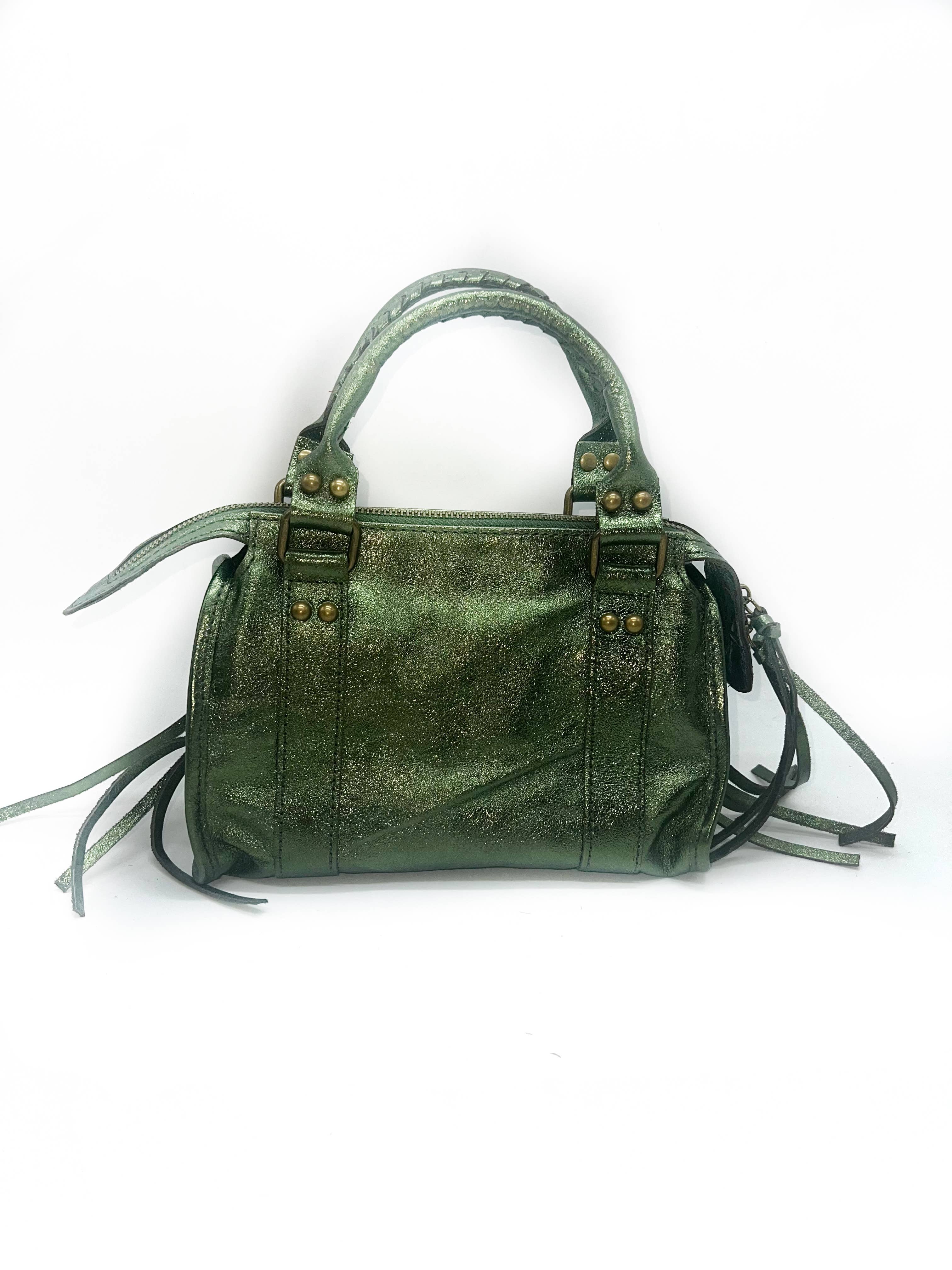 LINETA - Venta al por mayor Bolso con asas - Mujer - Bolso Boston de cuero de vaca - para llevar a mano y al hombro9