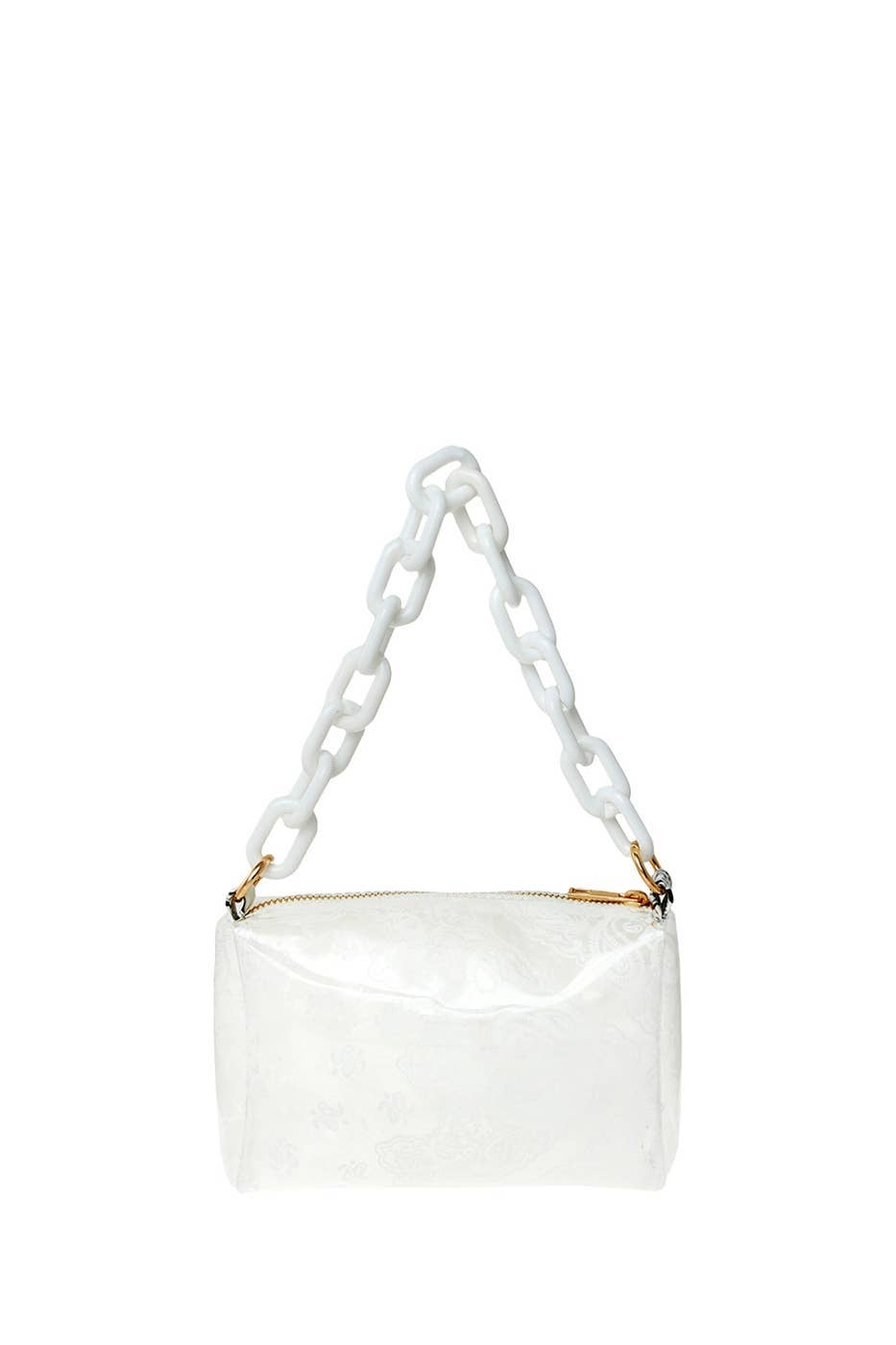 anbfashion – Engroshandel Crossbodytaske - Dame – Amoeba Print Gennemsigtig pose taske3