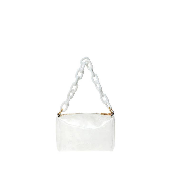 anbfashion – Engroshandel Crossbodytaske - Dame – Amoeba Print Gennemsigtig pose taske3