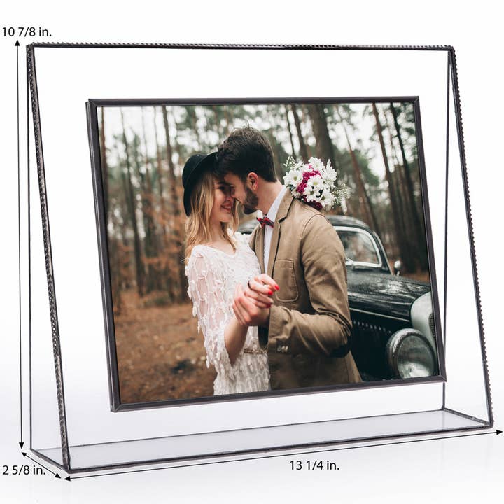 J Devlin Glass Art & Bert Anderson Collection - Wholesale Picture Frame - Pic 319 Clear Glass with Beaded Edge Frame Series17