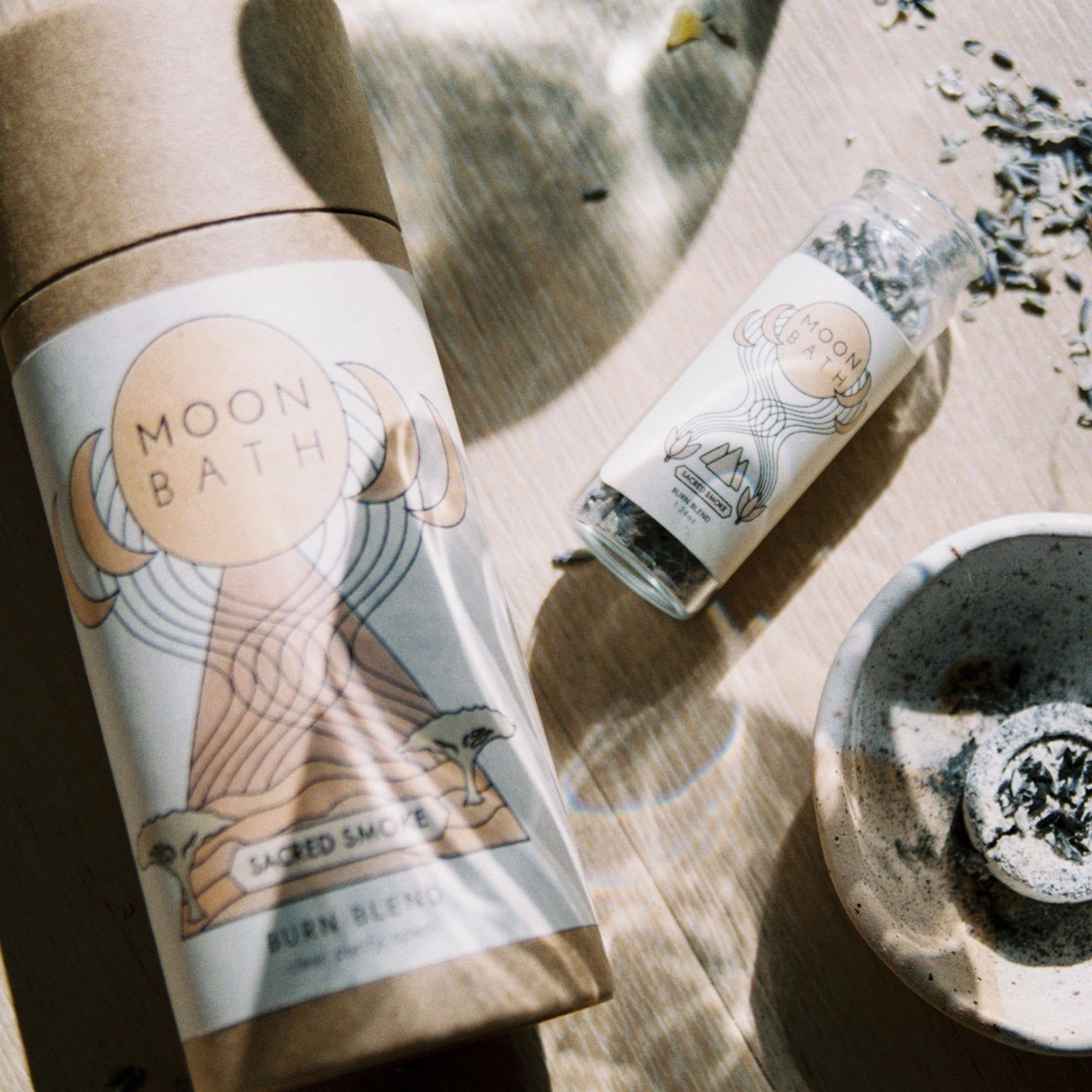 Moon Bath - Wholesale Incense - SACRED SMOKE | Burn Blend1