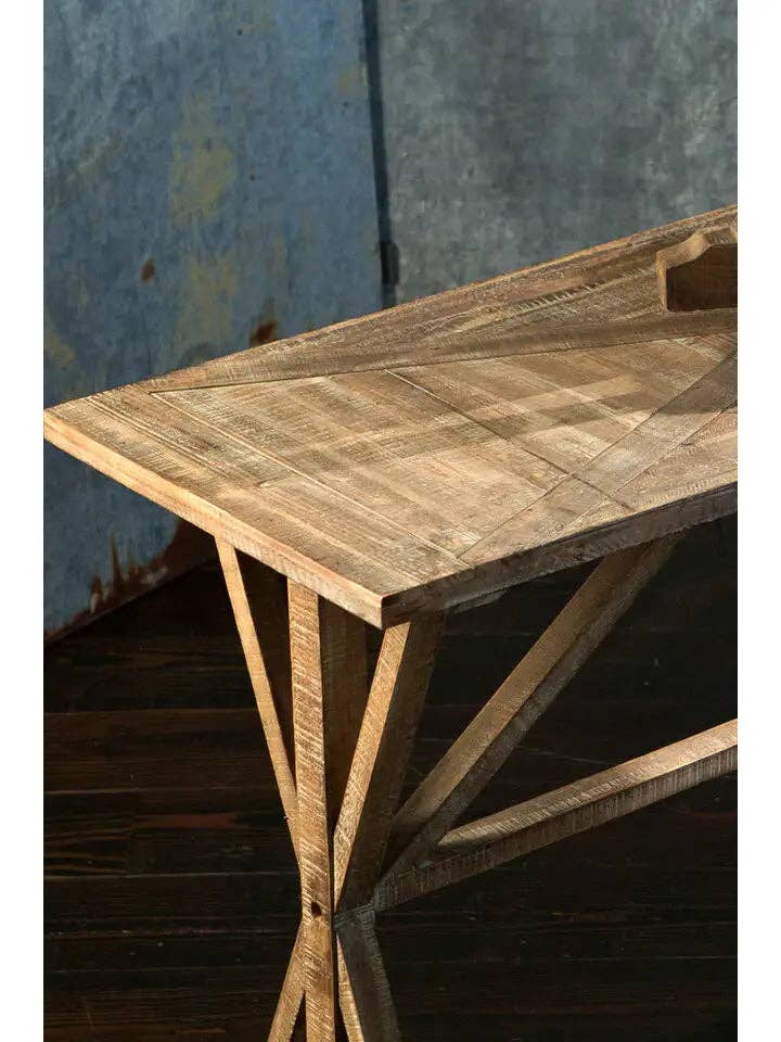 Wooden Console Table for wholesale by Vagabond Vintage