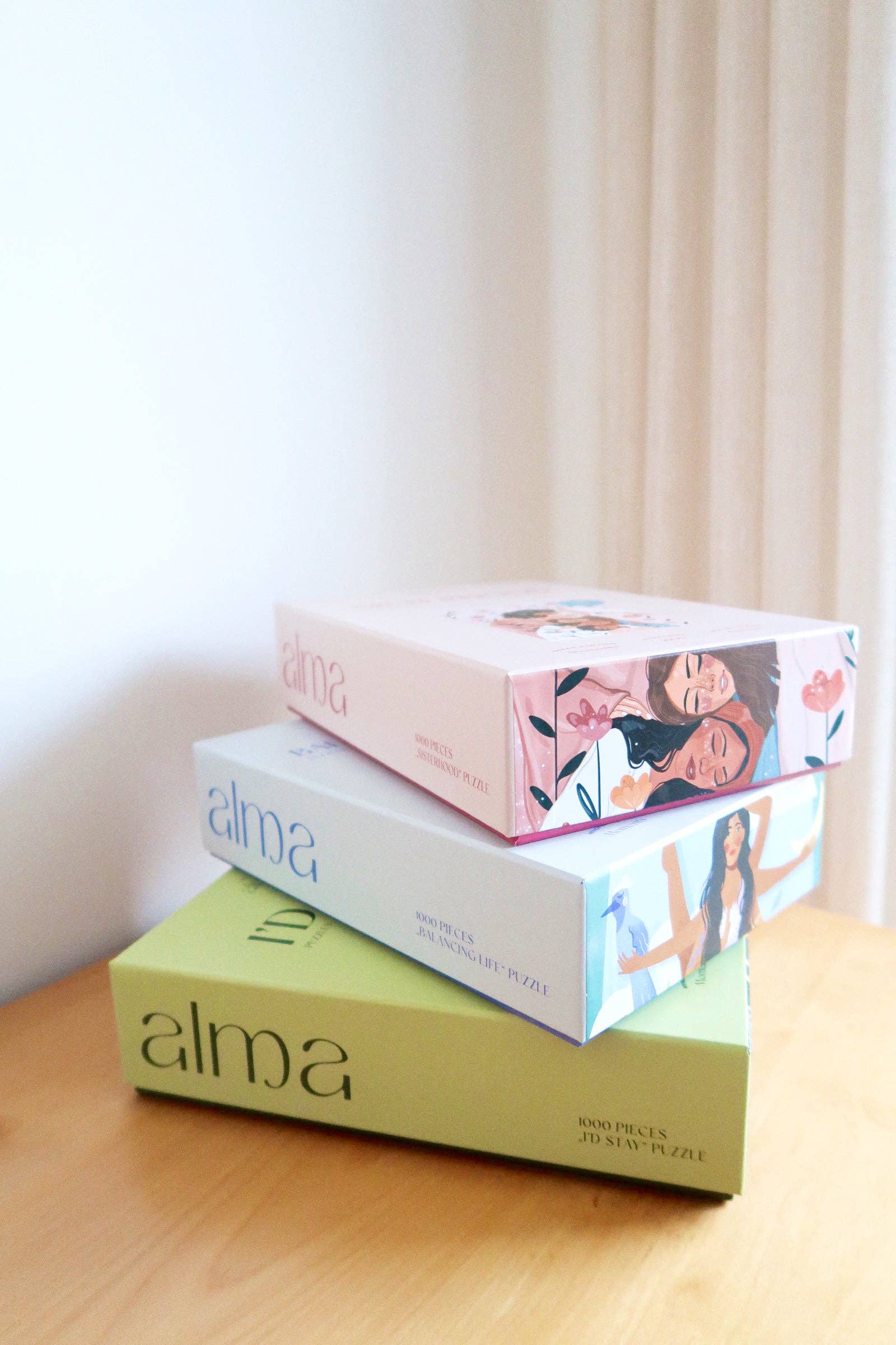 Alma Puzzles – wholesale Pussel - Vuxen – Systerkapspussel – Fira kvinnors kraft2