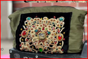 Stefano Ghilardi - Wholesale Makeup/Cosmetic Bag - Lola Military Green0