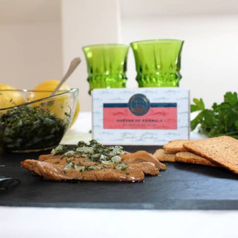 Conservera de Tarifa - Wholesale Tinned Fish - Mackerel roe in olive oil 120g2