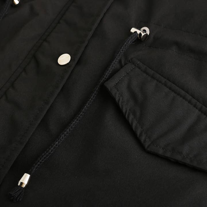 Marayn - Wholesale Coat - Women's - Warm Hooded MidLength Padded Parka Coat Winter 202514