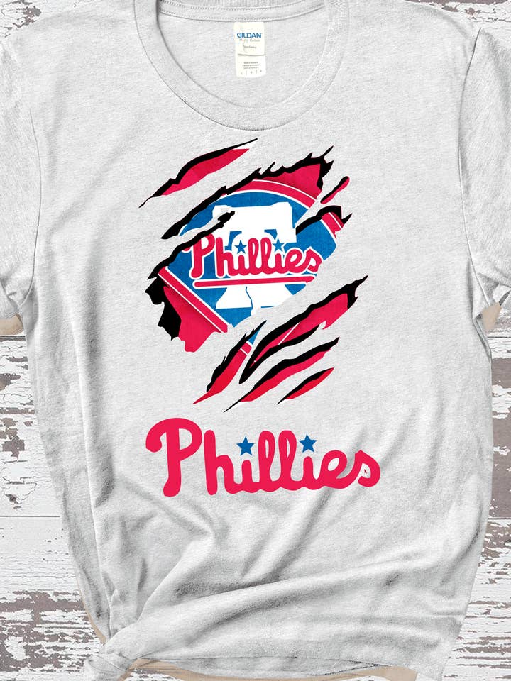 Philly Baseball Phillies Ball Game Philadelphia Bat Glove for wholesale by A Blessed Texas Mess Boutique
