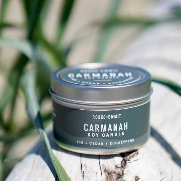 Rosco x Emmit – Engroshandel Rejsestearinlys – Carmanah soja stearinlys 4 oz1