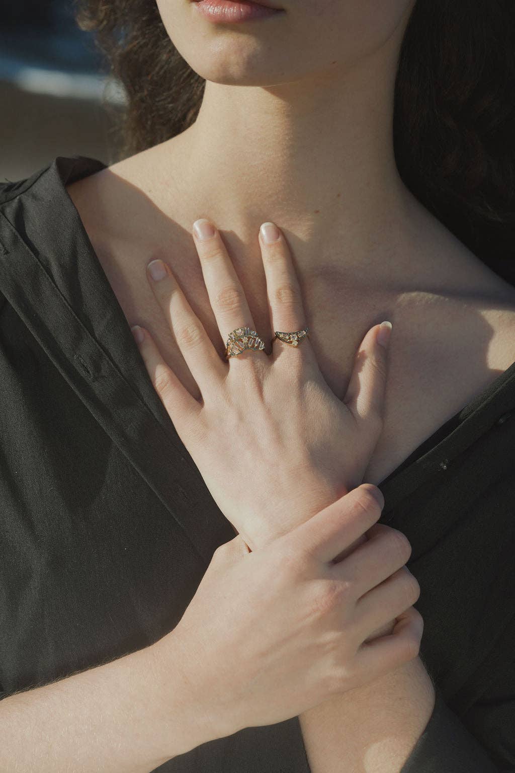 Studio Grun - Vente Bague avec plusieurs pierres - Bague ensoleillée9