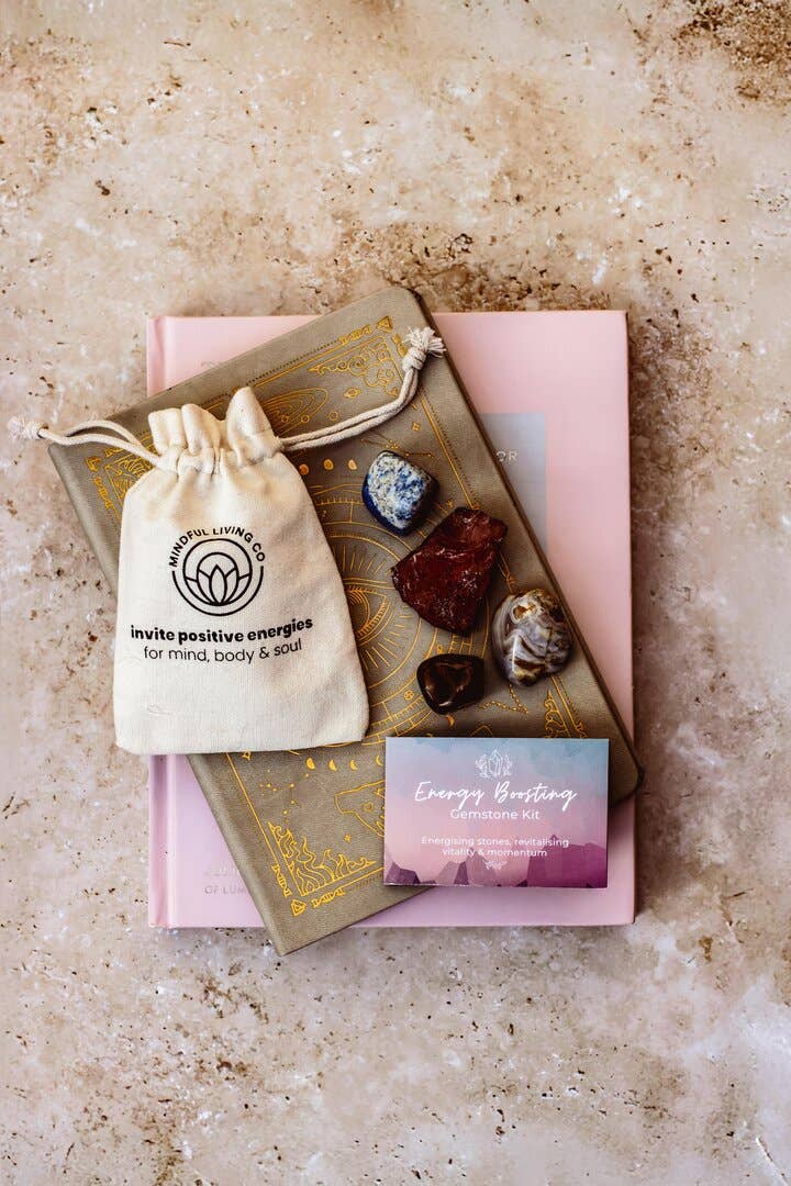 Mindful Living Co. - Wholesale Spiritual Stone/Crystal - Energy Boosting - Gemstone Kit2