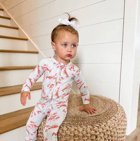 Sweet Bay Clothing - Wholesale Jumpsuit - Baby - Crawfish Zipper Onesie