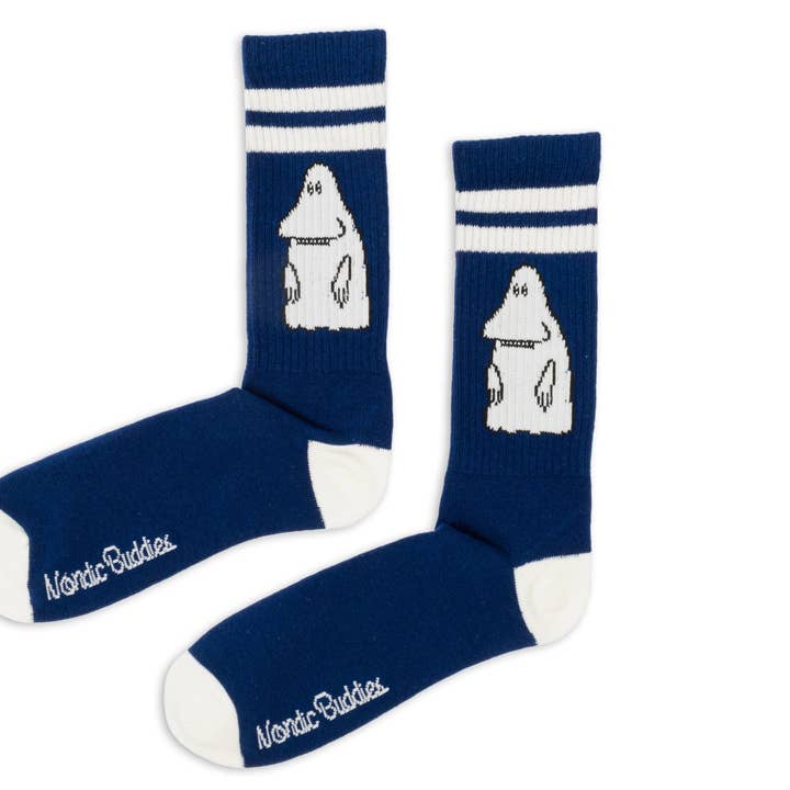 The Groke Men Socks Hockey Championship Edition - Blue/White for wholesale by Nordicbuddies