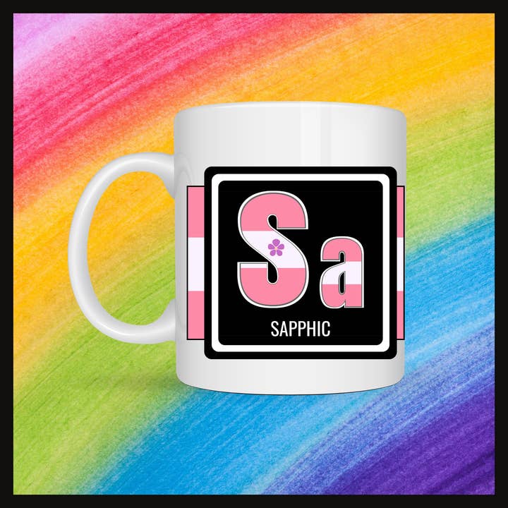 Sapphic Pride mugg för wholesale av Elements Of Pride