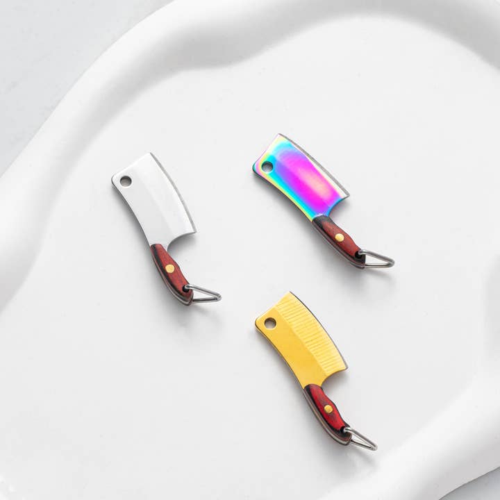 Real Sic - Wholesale Pocket Knife/Holder - Mini Folding EDC Knife Keychain – Utility Pocket Ax
