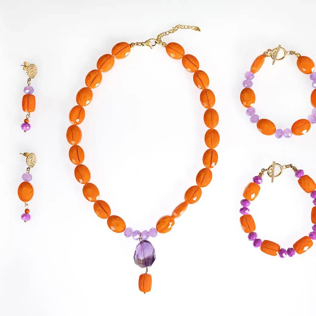 OE! - Wholesale Dangle Earrings - Sunburst Shine - earrings3