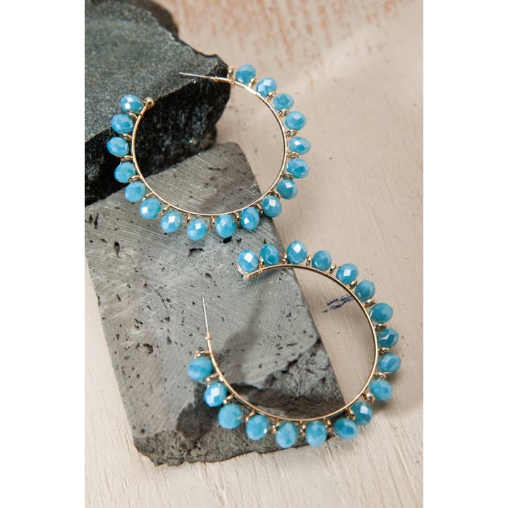 JOSSLYN by wall to wall - Vente Créoles - CRÉOLES EN PERLES DE VERRE | 10E3031001