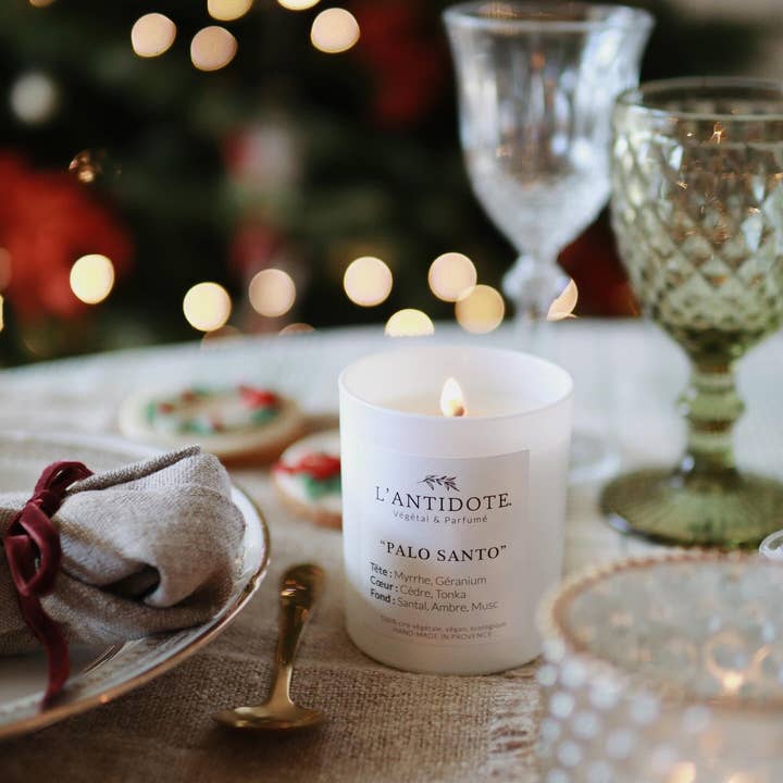 L'ANTIDOTE - Wholesale Jar/Filled Candle - PALO SANTO candle1