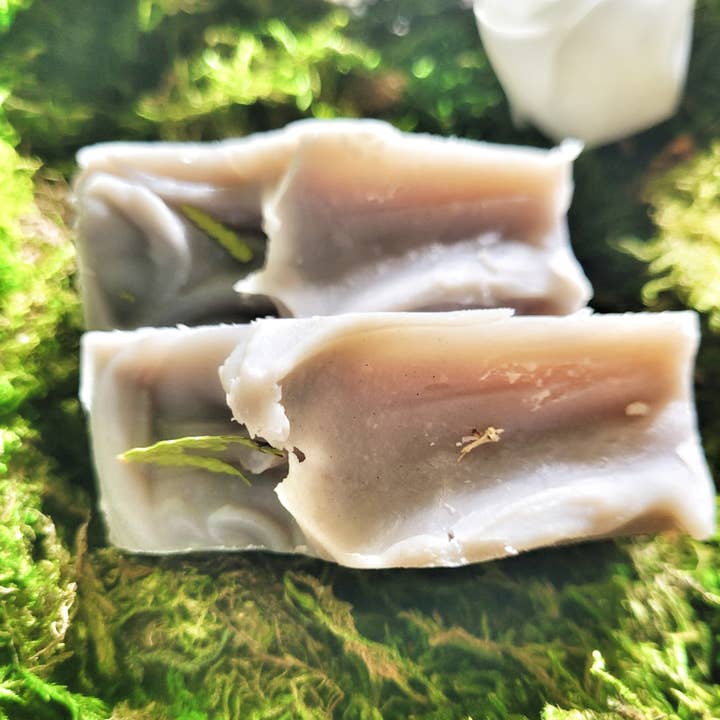 Viking Seas Soap Bar ~ Bergamot, Cardamom, Yuzu, Cypress & Black Orchid for wholesale by Heart of Gold Apothecary