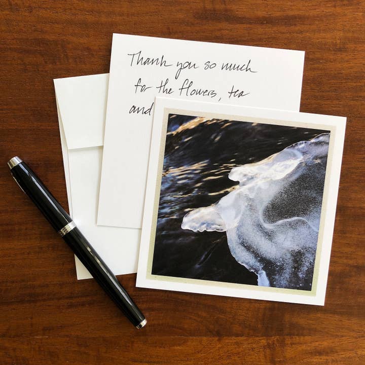 Tarjeta de felicitación en blanco para venta al por mayor de Whispered Light Greeting Cards