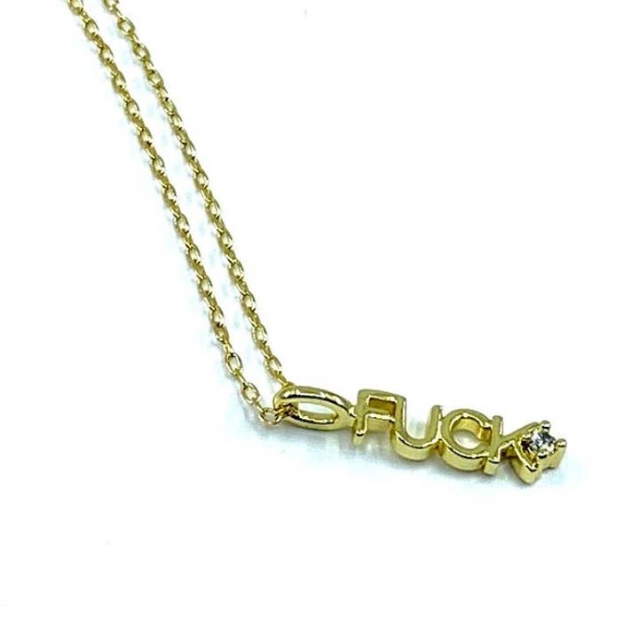 BMR - Wholesale Pendant/Charm Necklace - Fuck Necklace0