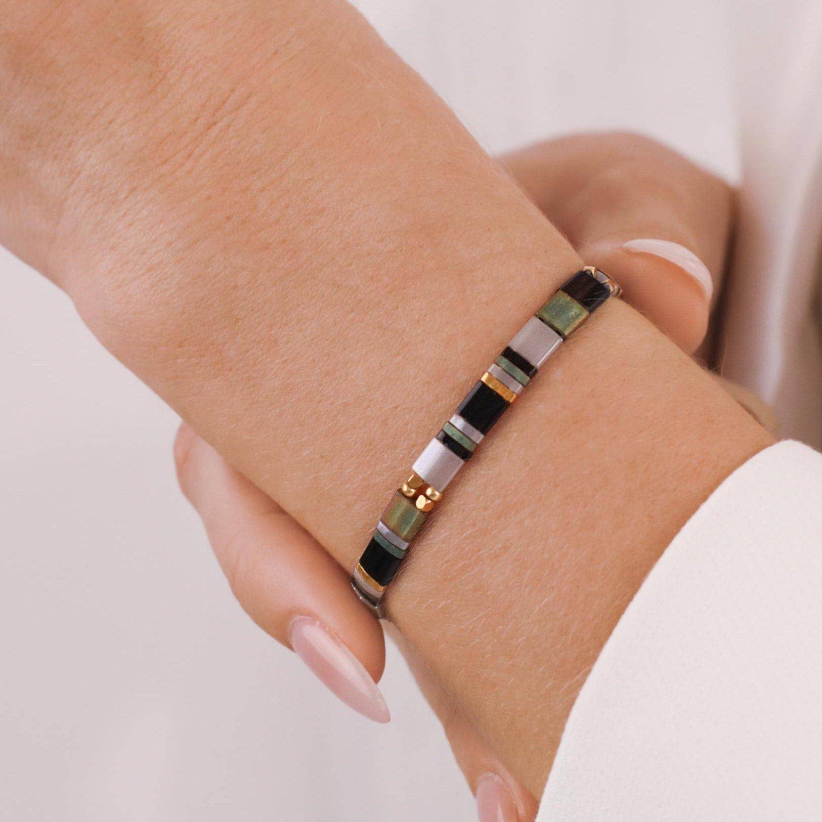 Koss Design - Wholesale Beaded Bracelet - Moon - Bracelet de perles4