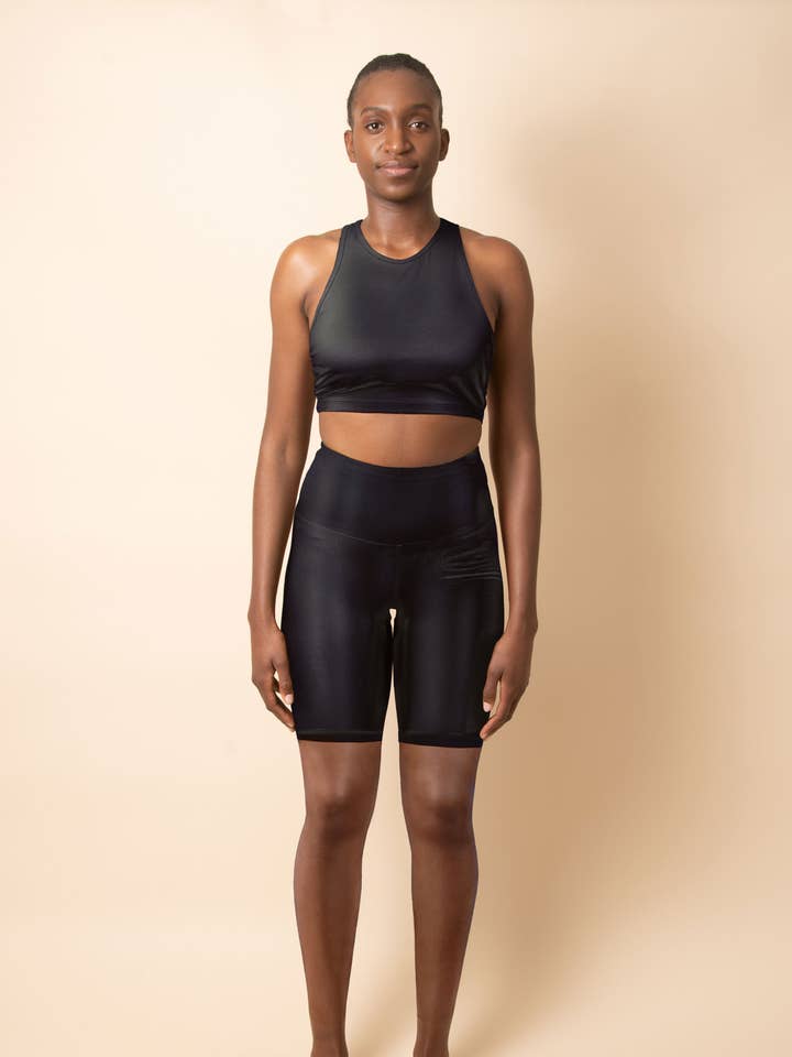 Granaat Econyl fietsbroek voor wholesale door Ndygo